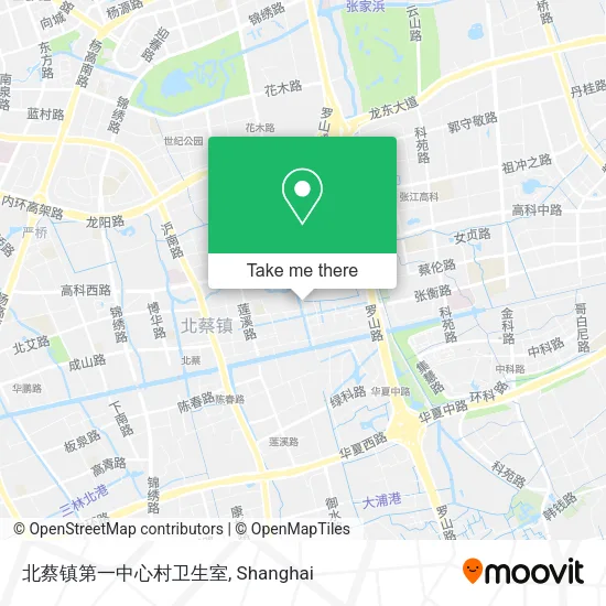 北蔡镇第一中心村卫生室 map