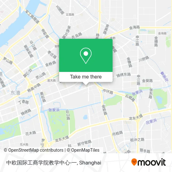 中欧国际工商学院教学中心-一 map