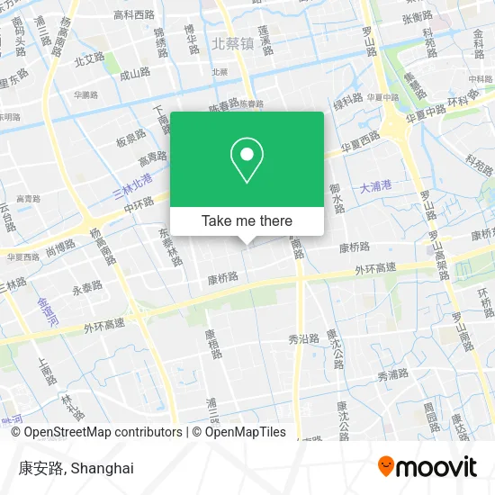 康安路 map