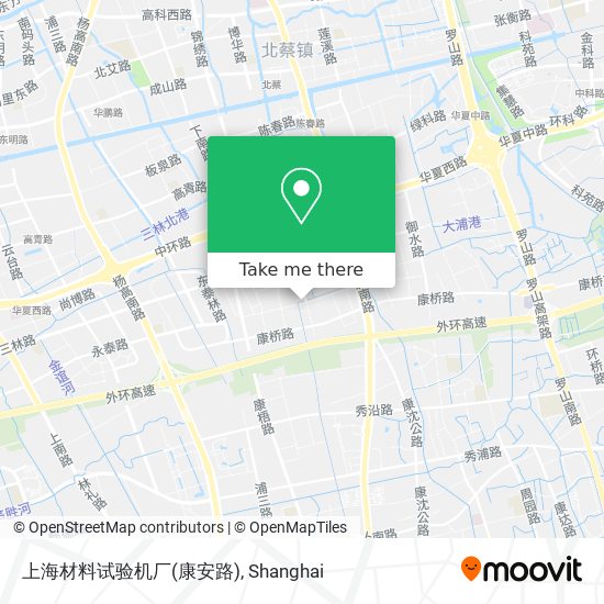 上海材料试验机厂(康安路) map