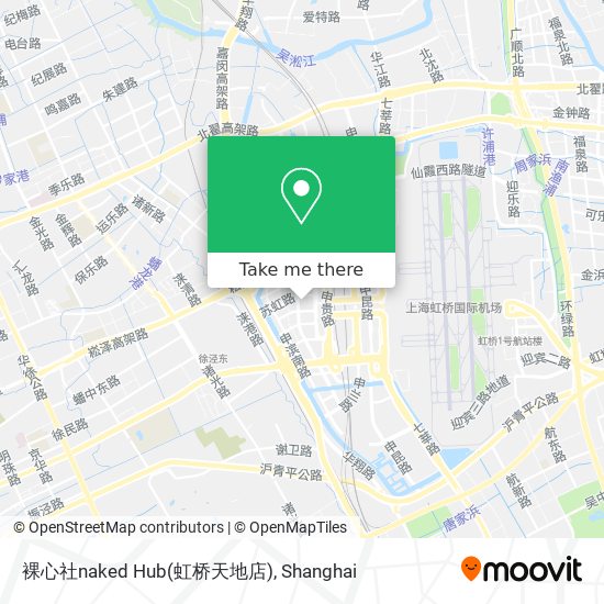 裸心社naked Hub(虹桥天地店) map
