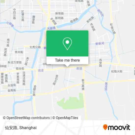 仙安路 map