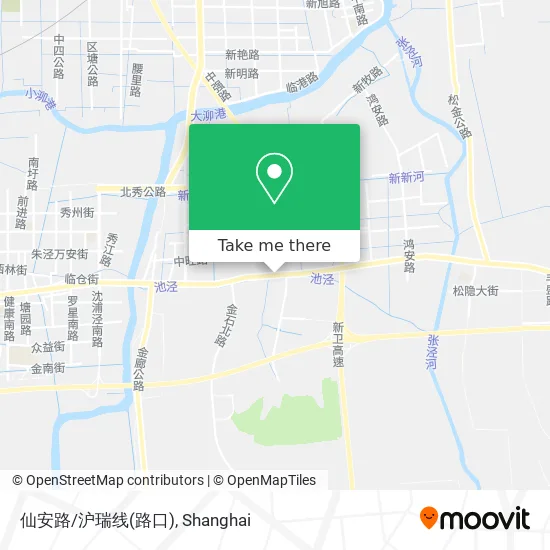 仙安路/沪瑞线(路口) map