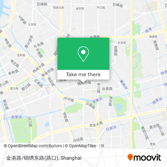 金港路/锦绣东路(路口) map