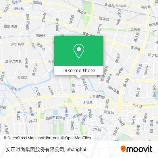 安正时尚集团股份有限公司 map