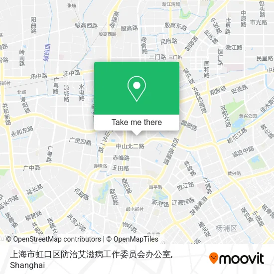 上海市虹口区防治艾滋病工作委员会办公室 map