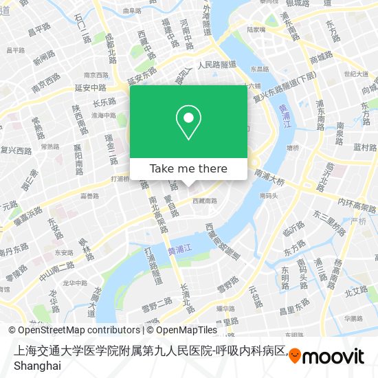 上海交通大学医学院附属第九人民医院-呼吸内科病区 map