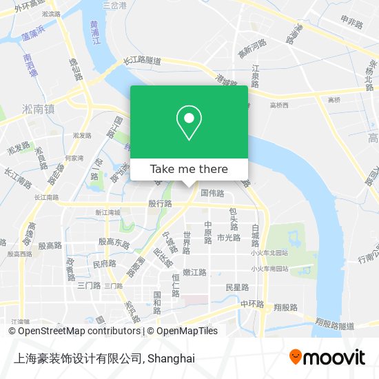 上海豪装饰设计有限公司 map