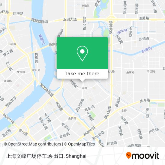上海文峰广场停车场-出口 map