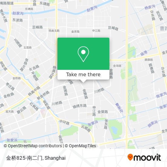 金桥825-南二门 map