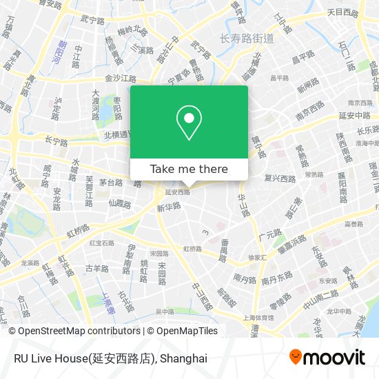 RU Live House(延安西路店) map
