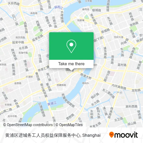 黄浦区进城务工人员权益保障服务中心 map