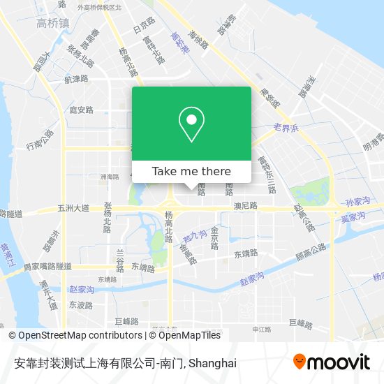 安靠封装测试上海有限公司-南门 map