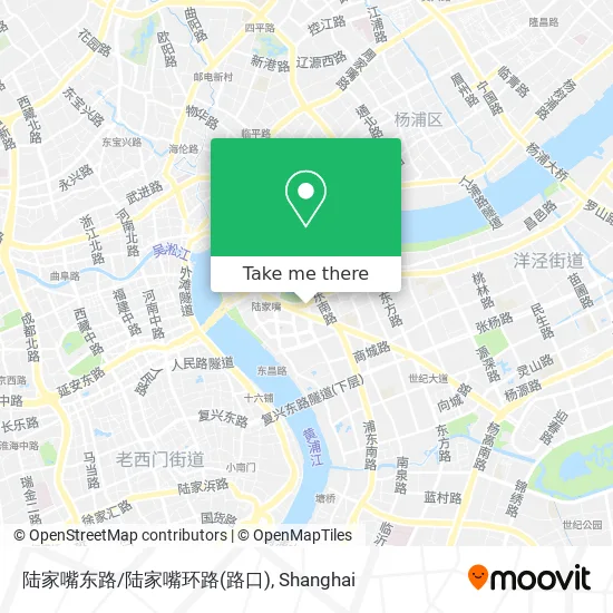 陆家嘴东路/陆家嘴环路(路口) map