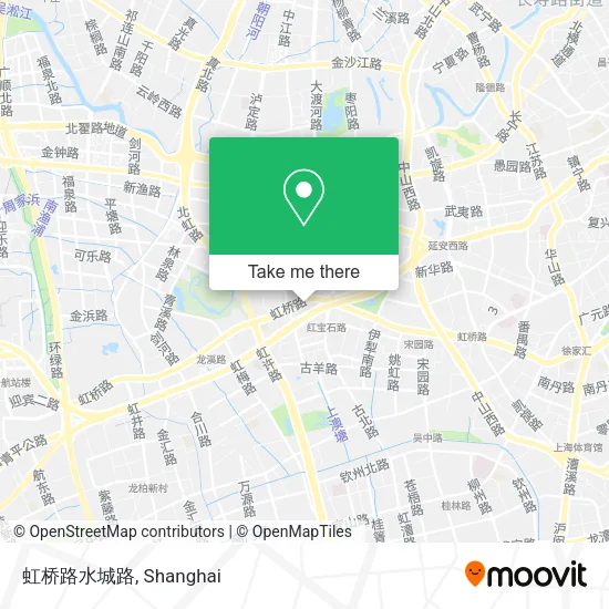 虹桥路水城路 map
