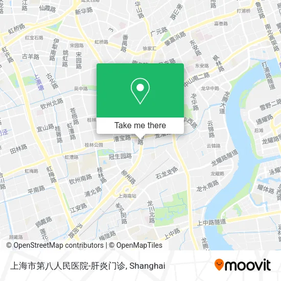 上海市第八人民医院-肝炎门诊 map