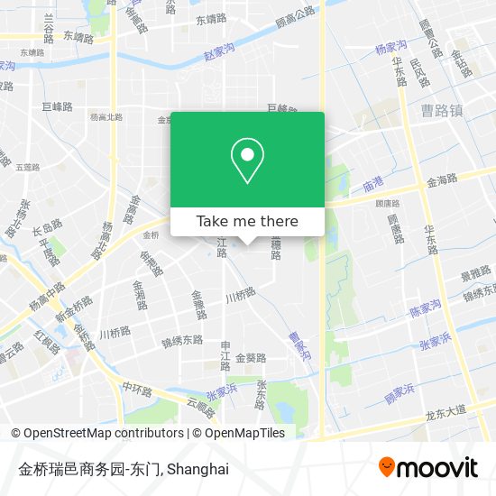 金桥瑞邑商务园-东门 map