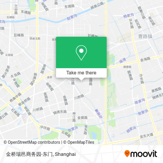 金桥瑞邑商务园-东门 map