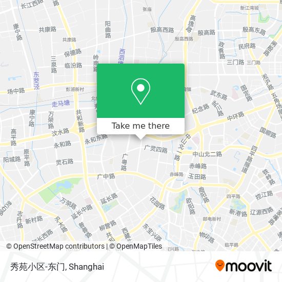 秀苑小区-东门 map
