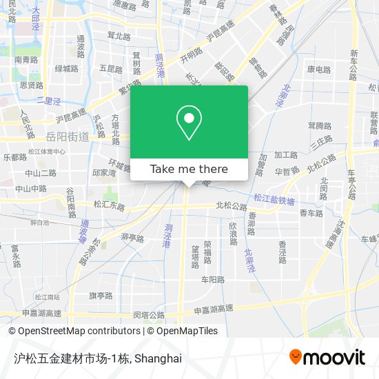 沪松五金建材市场-1栋 map