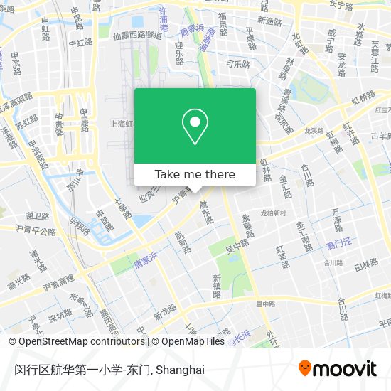 闵行区航华第一小学-东门 map