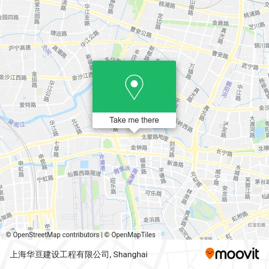 上海华亘建设工程有限公司 map