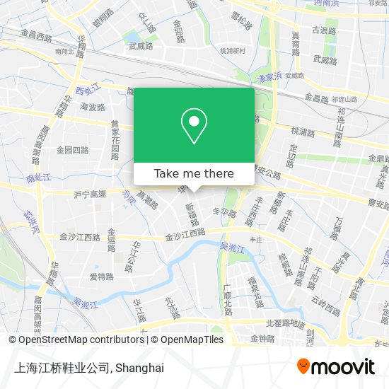 上海江桥鞋业公司 map