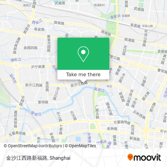 金沙江西路新福路 map