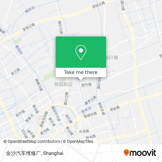 金沙汽车维修厂 map