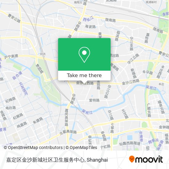 嘉定区金沙新城社区卫生服务中心 map