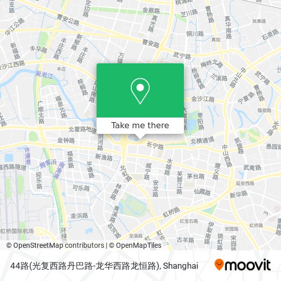 44路(光复西路丹巴路-龙华西路龙恒路) map