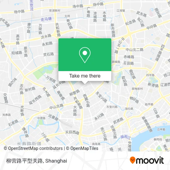 柳营路平型关路 map