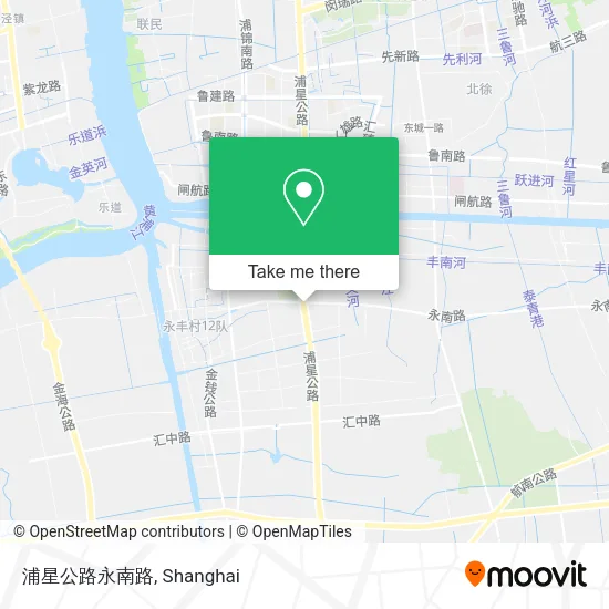 浦星公路永南路 map