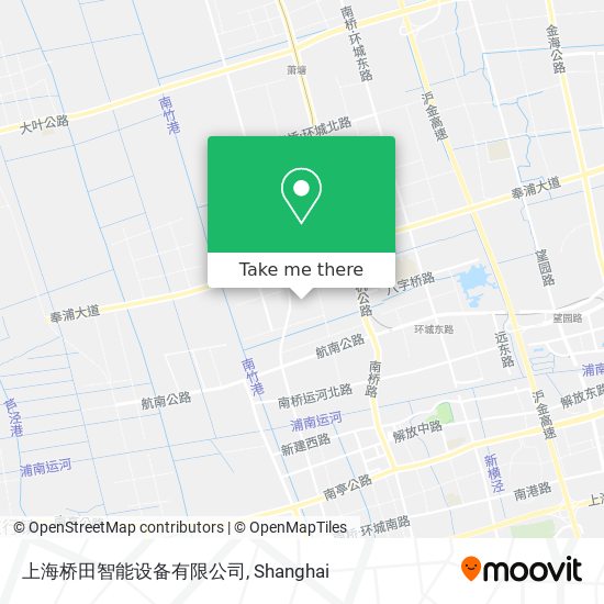 上海桥田智能设备有限公司 map