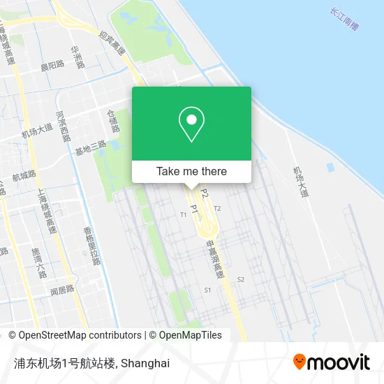 浦东机场1号航站楼 map