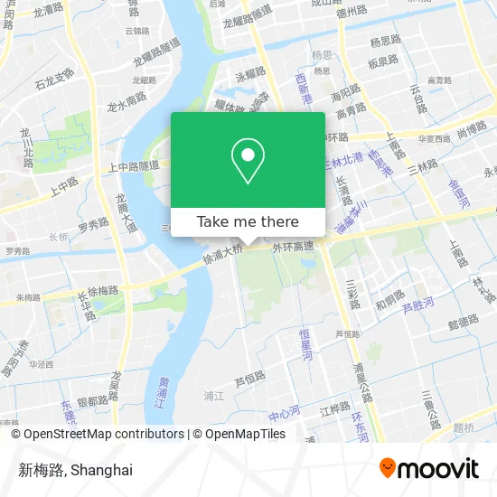新梅路 map