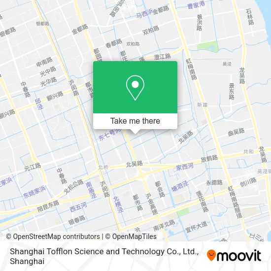 Shanghai Tofflon Science and Technology Co., Ltd. map