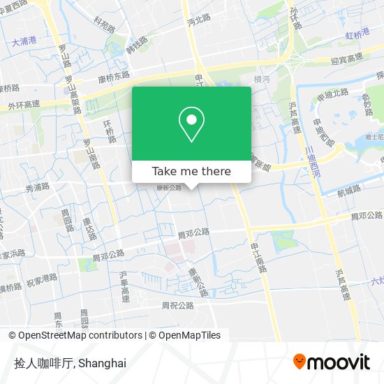 捡人咖啡厅 map
