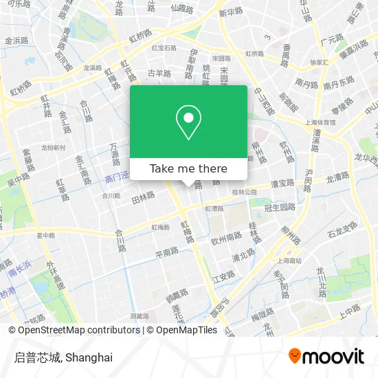 启普芯城 map