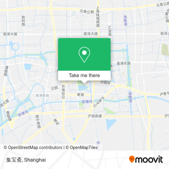集宝斋 map