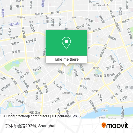 东体育会路292号 map