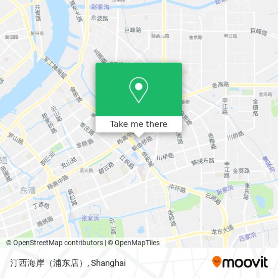 汀西海岸（浦东店） map