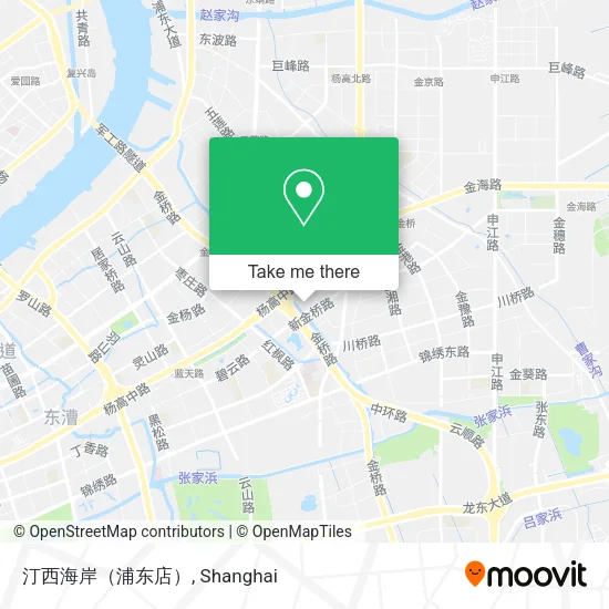 汀西海岸（浦东店） map
