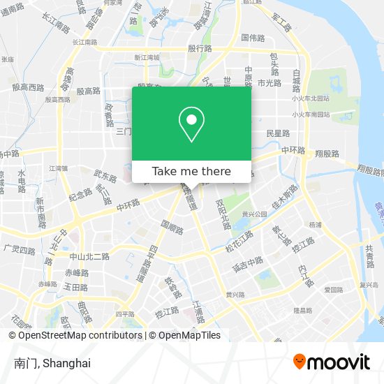南门 map