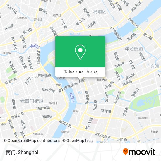 南门 map