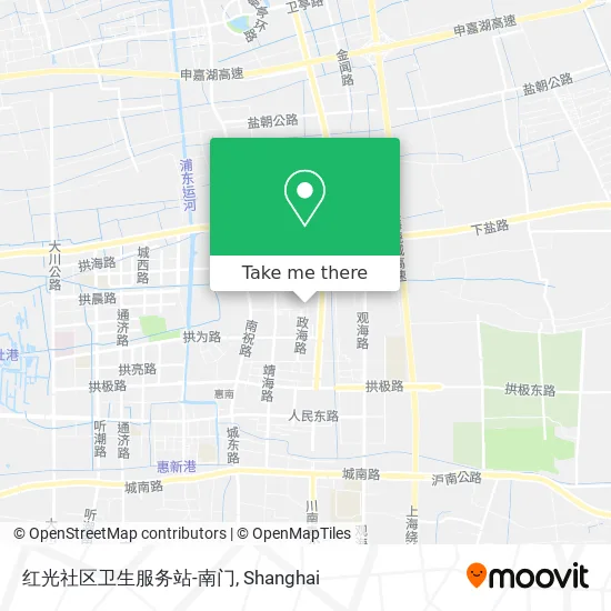 红光社区卫生服务站-南门 map