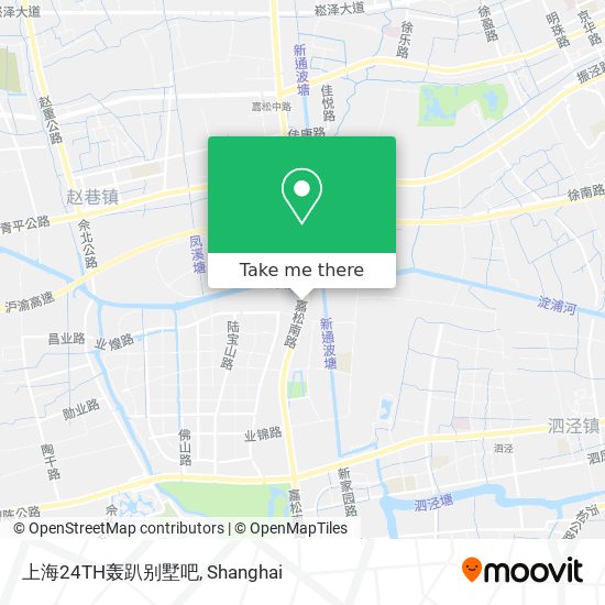 上海24TH轰趴别墅吧 map