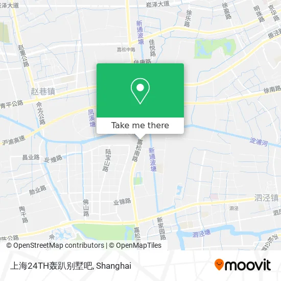 上海24TH轰趴别墅吧 map
