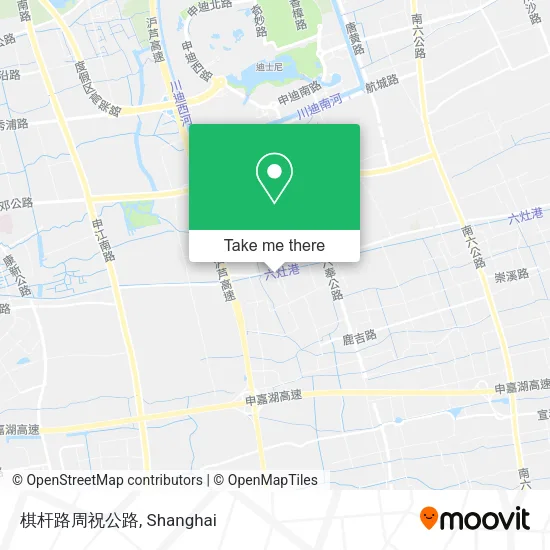 棋杆路周祝公路 map