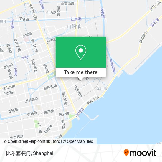 比乐套装门 map